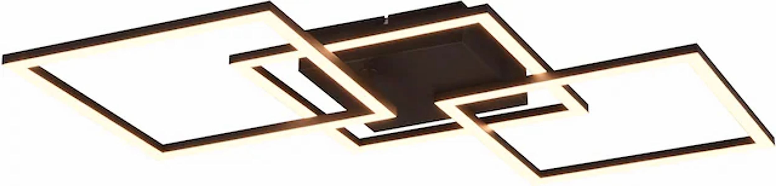 my home LED Deckenleuchte »ANTJE, Deckenlampe, schwenkbare LED-Rechtecke«, günstig online kaufen