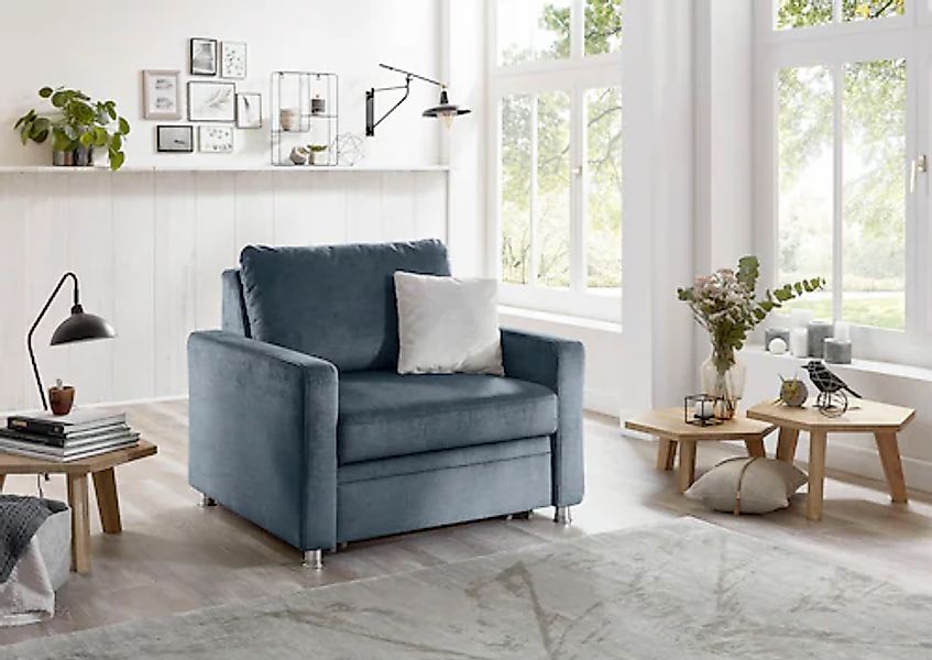 Die PlanBar Schlafsofa »MP-PD19021« mit Längsschläferfunktion 80x210 cm günstig online kaufen