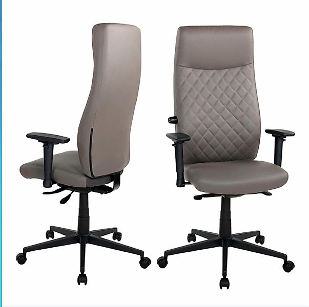 Duo Collection Schreibtischstuhl "TEOR" () 1 Stk.3-D Armlehnen, Sitztiefen- günstig online kaufen