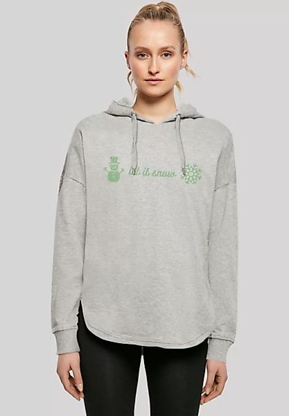 F4NT4STIC Kapuzenpullover Let It Snow Weihnachten Print günstig online kaufen