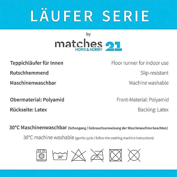 matches21 HOME & HOBBY Läufer Küchenläufer günstig online kaufen
