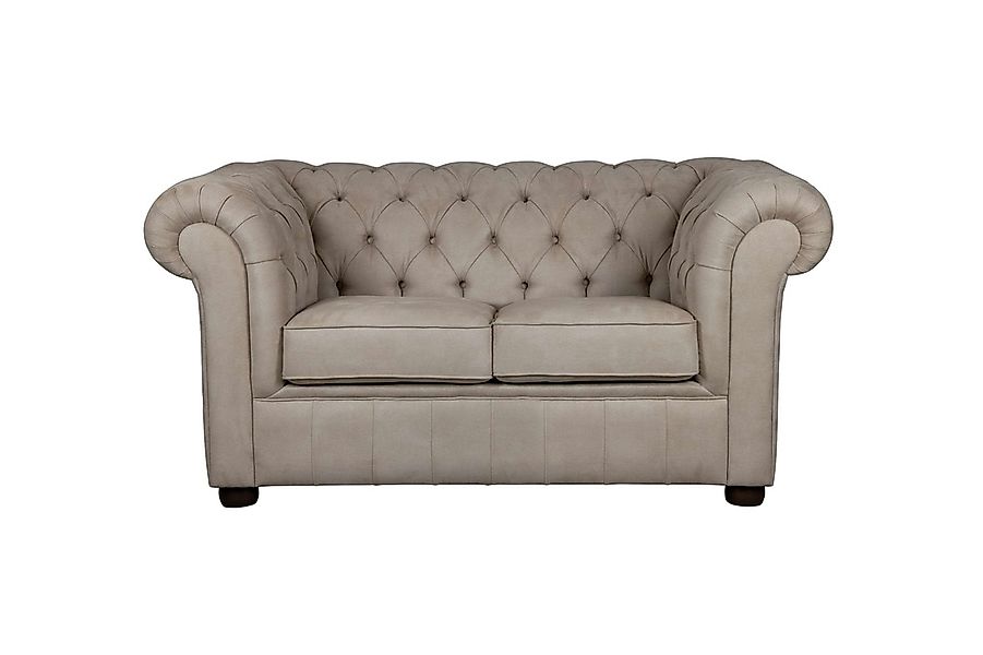 Home affaire 2-Sitzer "CHARENTE, Chesterfield-Sofa, Wellenfederung, Maße: B günstig online kaufen