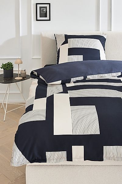 Musterring Wendebettwäsche Slow, Satin, 2 teilig, günstig online kaufen