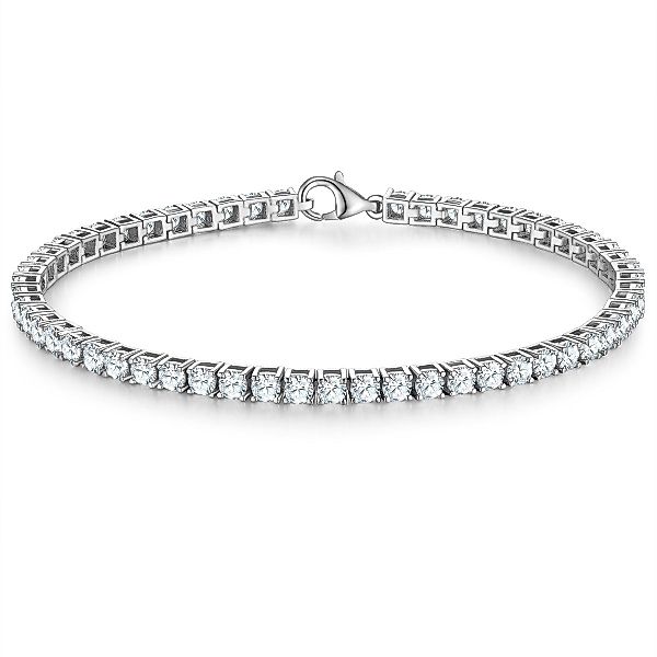 Trilani Silberarmband silber, mit Zirkonia günstig online kaufen