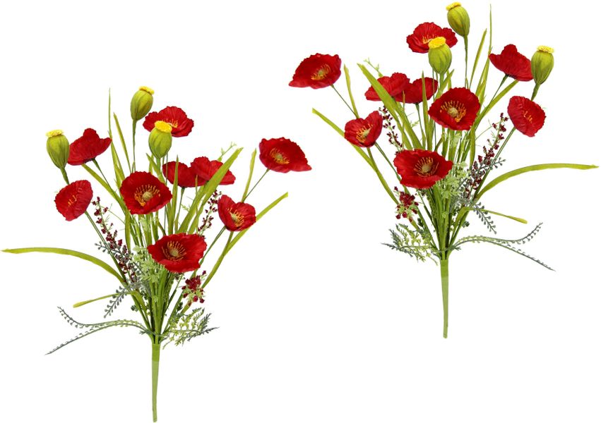 my home Kunstblume "Mohnblumen" 2er Set günstig online kaufen