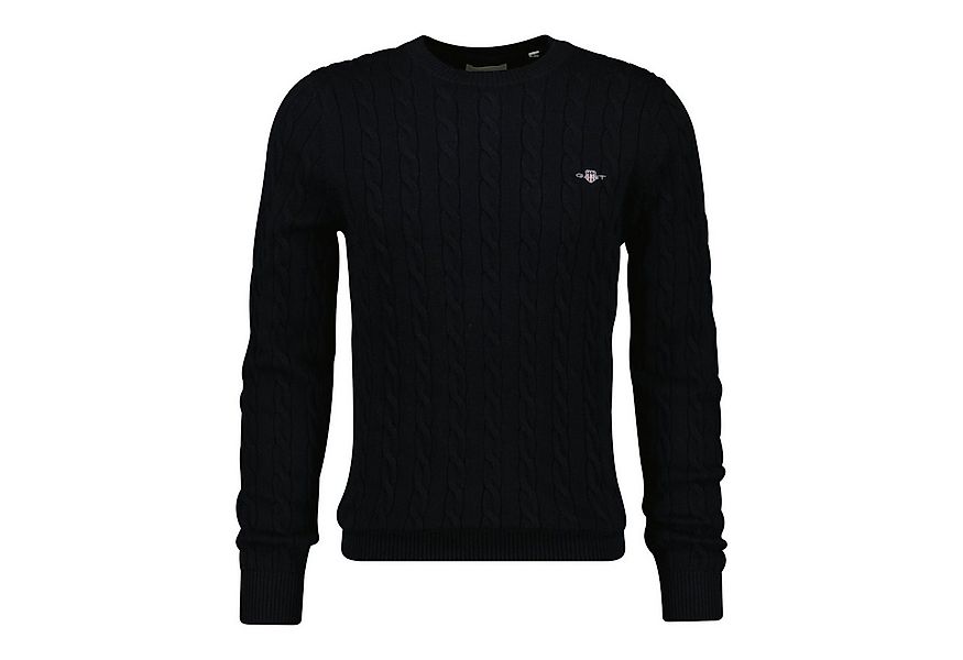Gant Sweatshirt Herren Strickpullover Baumwolle günstig online kaufen
