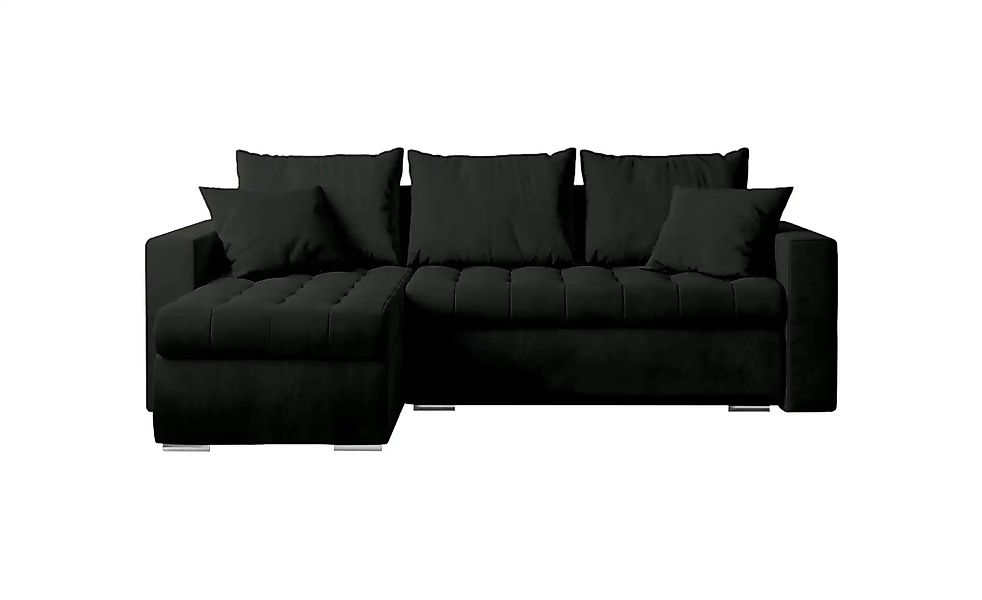 Ecksofa mit Schlaffunktion  Luis ¦ schwarz ¦ Maße (cm): B: 238 H: 85 Polste günstig online kaufen