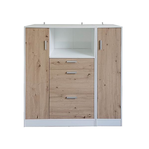 HTI-Line Küchenbuffet Küchenschrank Kombi L und günstig online kaufen