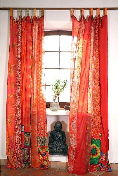 Guru-Shop Vorhang Seidiger Vorhang(1 Stk) indische Boho Gardine.. günstig online kaufen