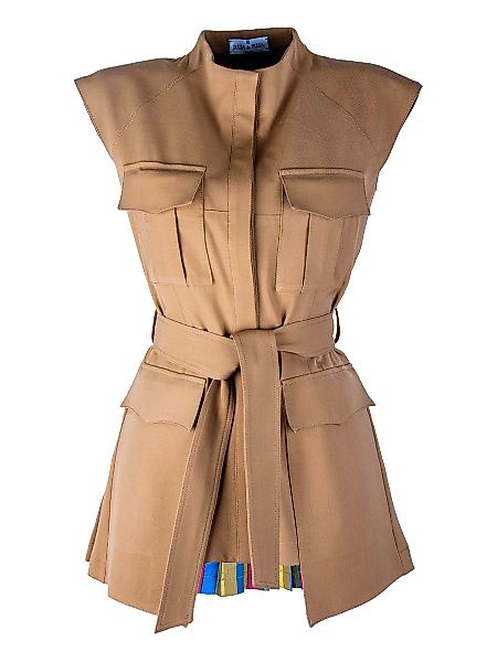 RUA & RUA Military-Jacke Ärmellose Jacke günstig online kaufen