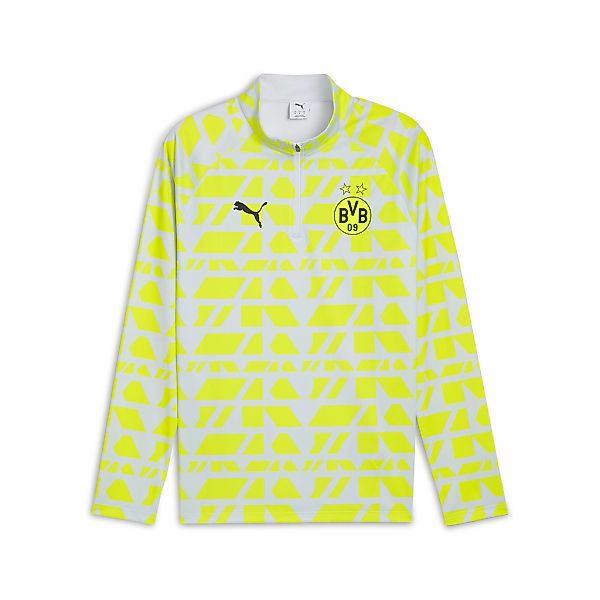 PUMA T-Shirt "Borussia Dortmund Aufwärmoberteil mit viertellangem" günstig online kaufen