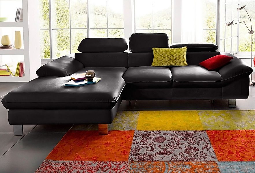 COTTA Ecksofa "Driver L-Form" mit Kopfteilverstellung, wahlweise mit Bettfu günstig online kaufen