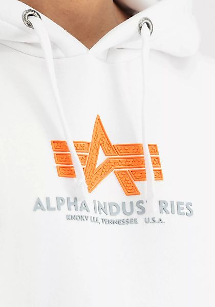 Alpha Industries Hoodie "ALPHA INDUSTRIES Men - Hoodies Basic Hoody Rubber" günstig online kaufen
