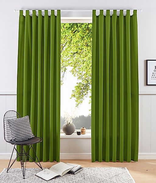 my home Vorhang Raja, Schlaufen (2 günstig online kaufen