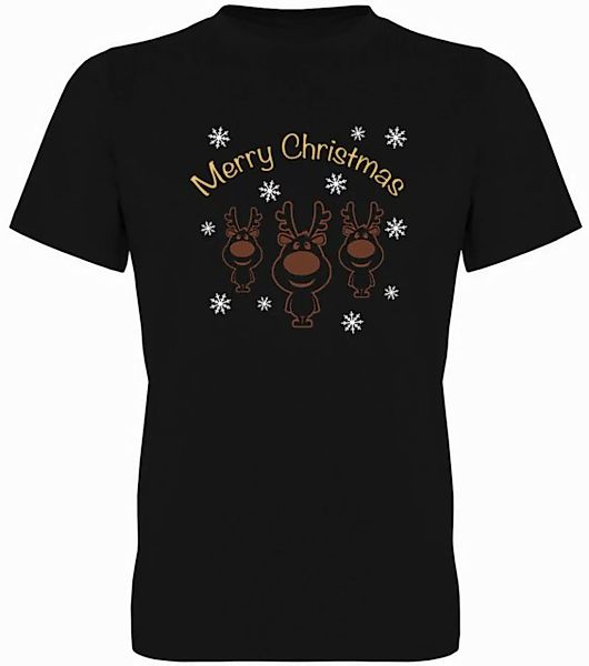 G-graphics T-Shirt Merry Christmas – Rentiere Herren T-Shirt mit trendigem günstig online kaufen