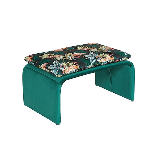 HTI-Living Polsterhocker Polsterhocker B/H/T 61 x 34,5 x 40 cm Vance Gelb ( günstig online kaufen