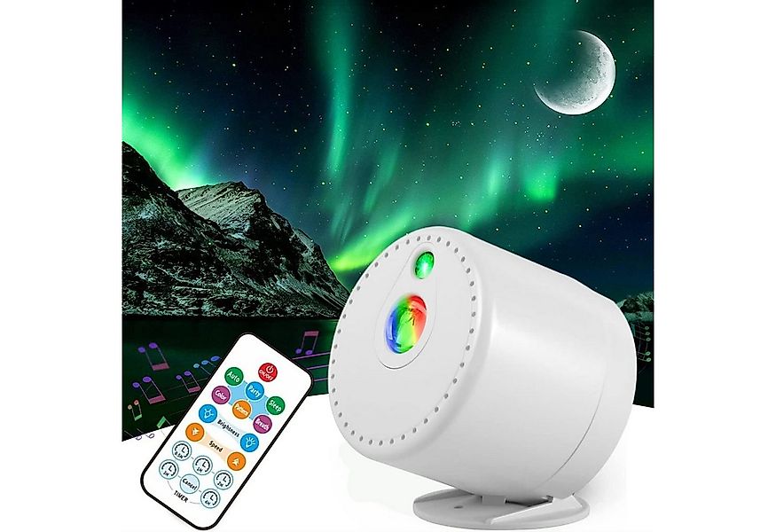 Rosnek LED Nachtlicht Aurora, RGB, dimmbar, mit Fernbedienung, für Kinder S günstig online kaufen