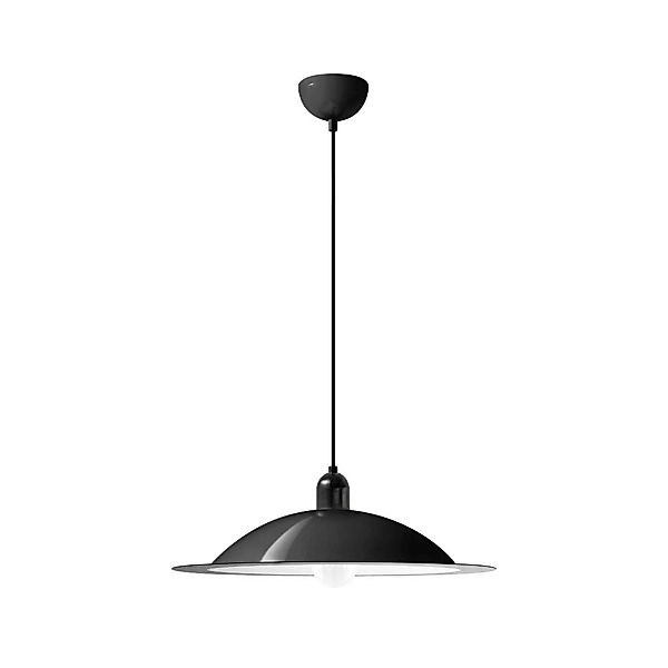 Stilnovo Lampiatta LED-Hängelampe, Ø 50cm, schwarz günstig online kaufen