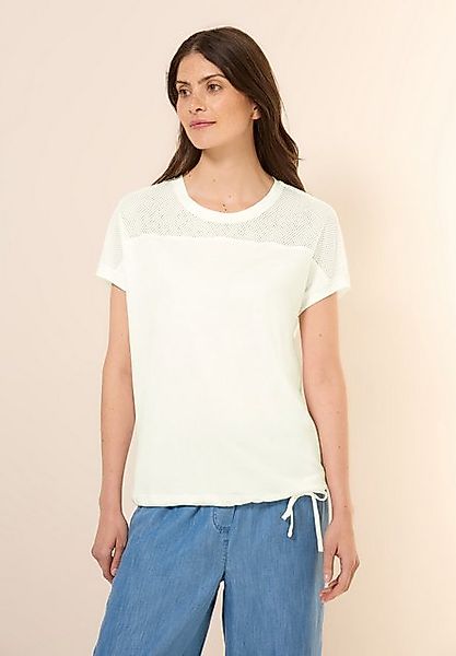 Cecil T-Shirt mit Tunnelzug am Saum günstig online kaufen