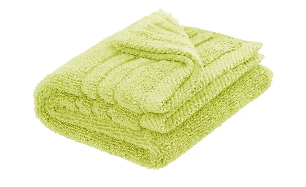 LAVIDA Gästetuch  Soft Cotton - grün - reine Micro-Baumwolle, Baumwolle - 3 günstig online kaufen