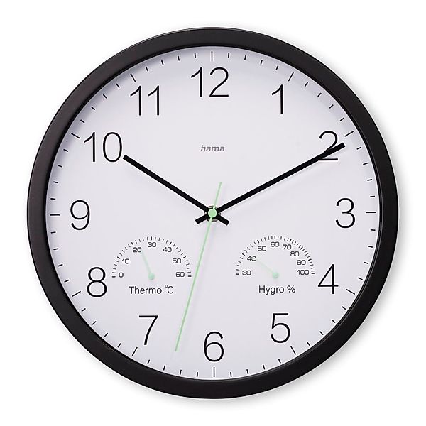 Hama Wanduhr Uhr "Santorini", ohne Ticken, günstig online kaufen
