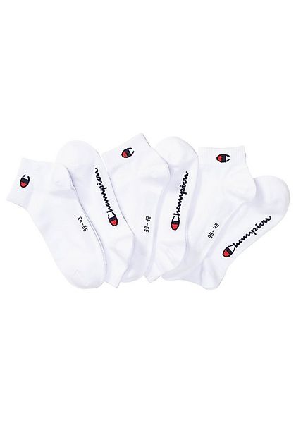 Champion Kurzsocken 6pk Quarter Socks (Packung, 6-Paar) für Fitnessaktivitä günstig online kaufen