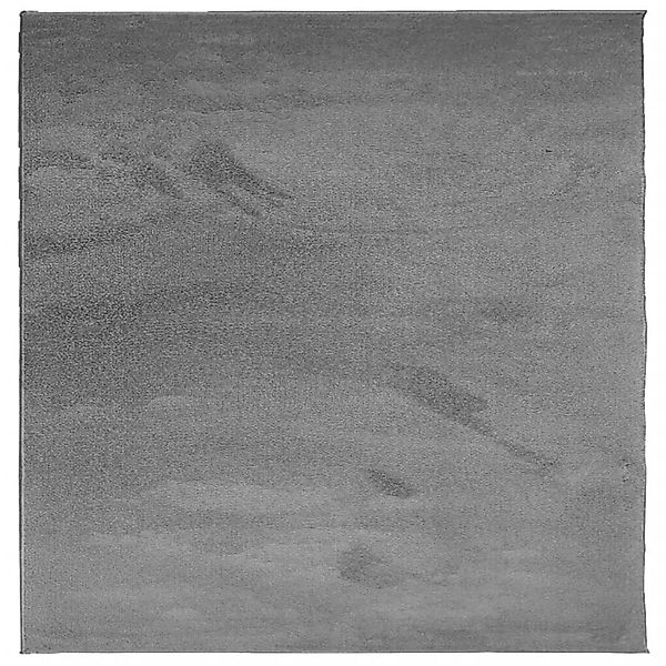 vidaXL Teppich OVIEDO Kurzflor Anthrazit 200x200 cm 375472 günstig online kaufen
