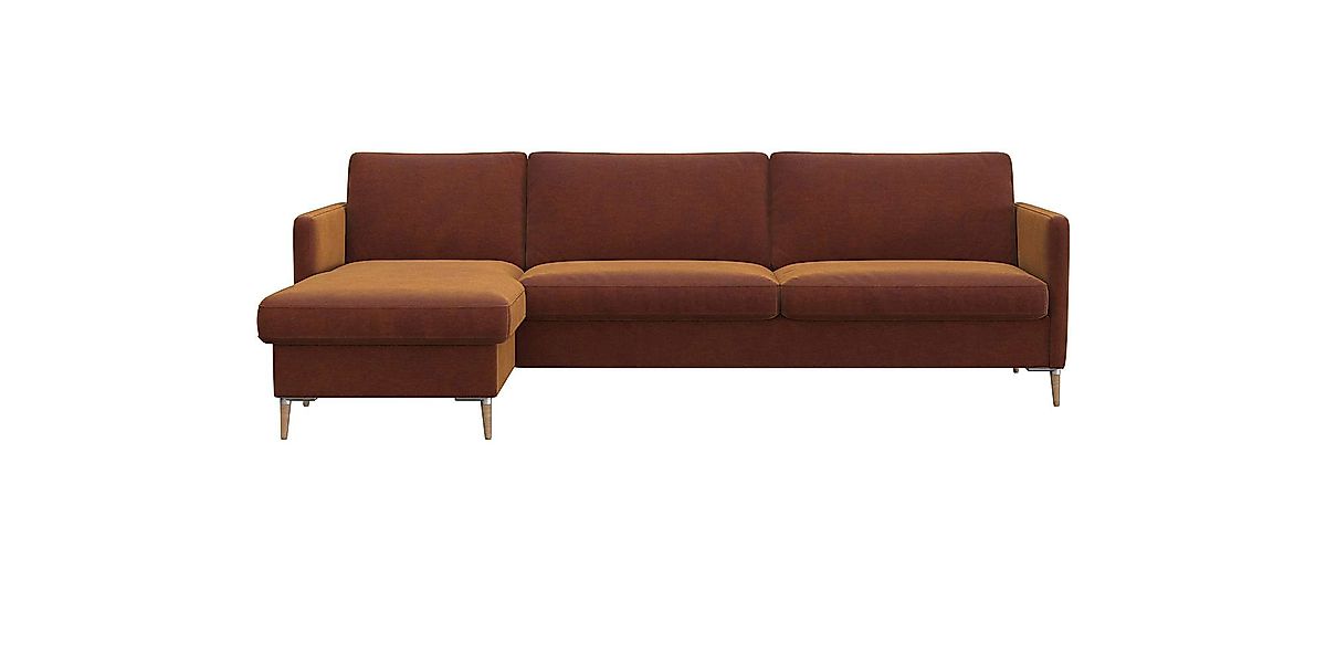 FLEXLUX Ecksofa »Fiore, super Sitzkomfort durch Kaltschaum im Sitz, L-Form« günstig online kaufen