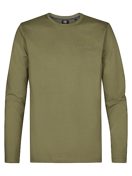 Petrol Industries T-Shirt Langarmshirt mit Logo günstig online kaufen