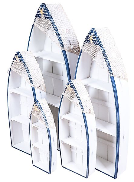Levandeo® Standregal, 5er Set Regale H48-102cm günstig online kaufen