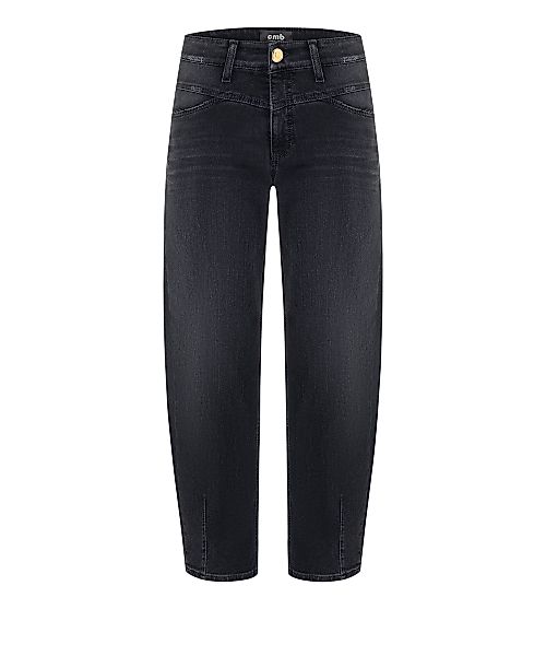 Cambio 5-Pocket-Jeans Elin cozy black used günstig online kaufen