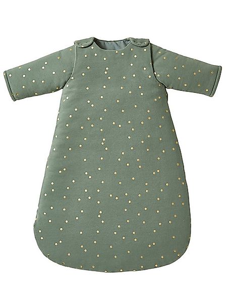 vertbaudet Babyschlafsack Baby Winterschlafsack GRÜNER WALD Ärmel abnehmbar günstig online kaufen