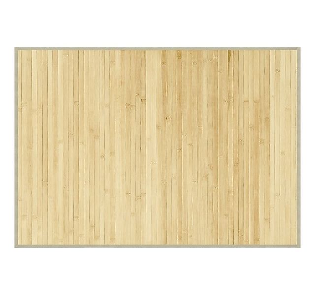 vidaXL Teppich Teppich Rechteckig Hell Natur 70x100 cm Bambus, Rechteckig günstig online kaufen