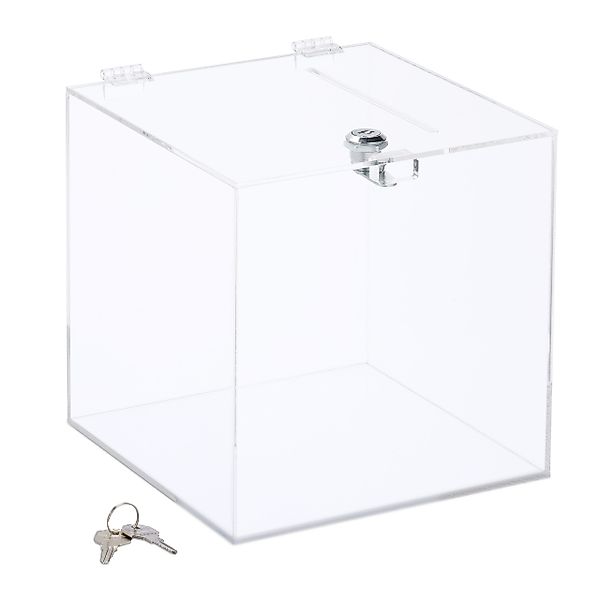 relaxdays Aufbewahrungsbox Losbox aus Acryl günstig online kaufen