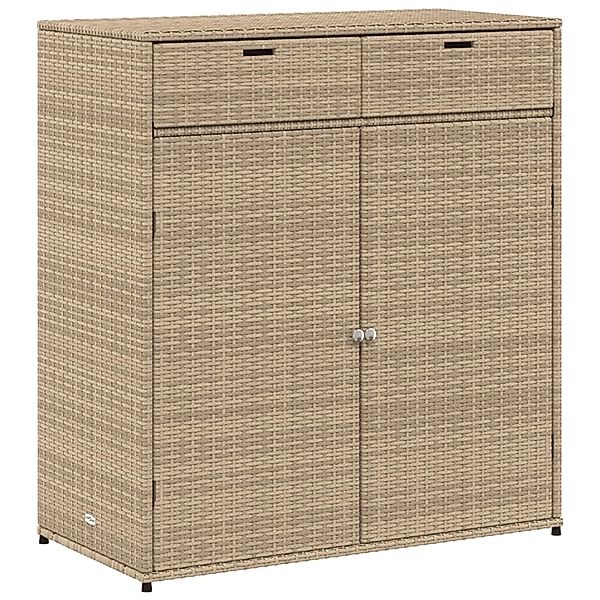 vidaXL Garten-Geräteschrank Gartenschrank Beige 105x55x113 cm günstig online kaufen
