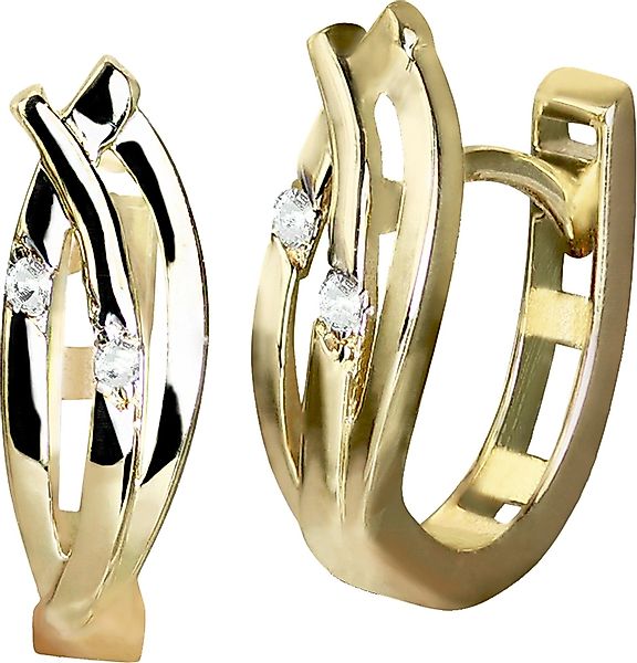 GoldDream Paar Creolen GoldDream Gold Ohrringe günstig online kaufen