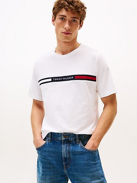 Tommy Hilfiger T-Shirt HILFIGER CHEST INSERT günstig online kaufen