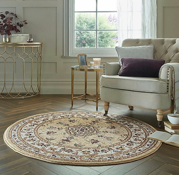 FLAIR RUGS Teppich "Sherborne" rund 8 mm Höhe günstig online kaufen