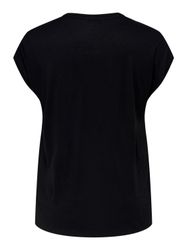 ONLY CARMAKOMA Longshirt "CARFLAKE" vorn in Spitzenoptik günstig online kaufen