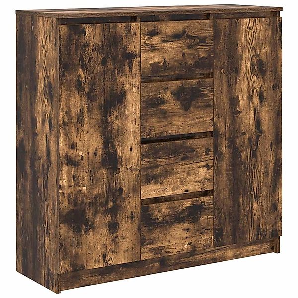 vidaXL Sideboard mit Schubladen Räuchereiche 100,5x35x98,5 cm 3328457 günstig online kaufen