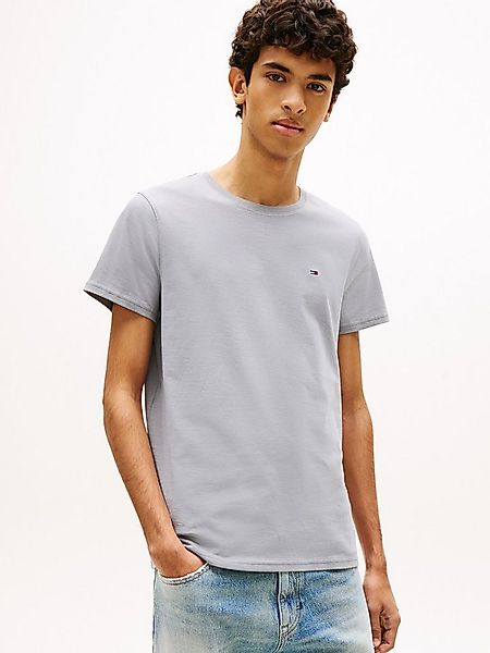 Tommy Jeans T-Shirt TJM ESSENTIAL SOLID TEE mit Rundhalsausschnitt und deze günstig online kaufen