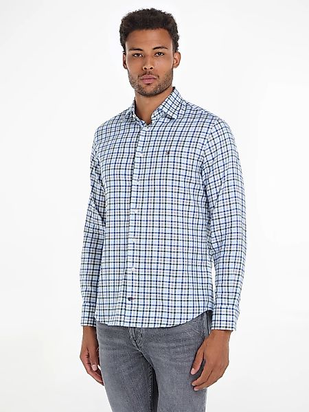Tommy Hilfiger Businesshemd "CL STRETCH TWILL GINGHAM Regular Fit SHRT" günstig online kaufen