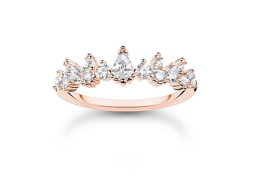 THOMAS SABO Silberring Damen-Eise Roségoldfarben günstig online kaufen