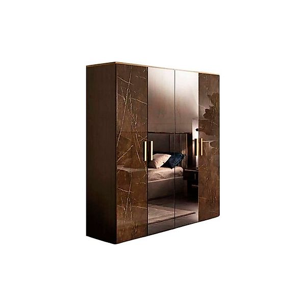Xlmoebel Kleiderschrank Kleiderschrank elegant klassisch handwerklich Herge günstig online kaufen