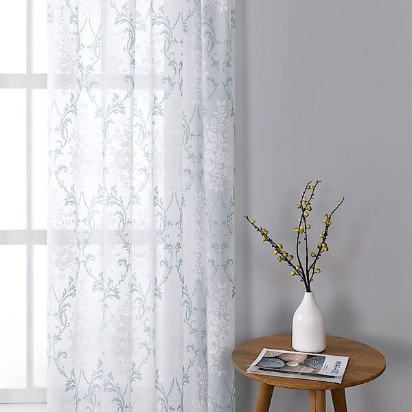 BYSURE Gardine NF12WH00129, Stangendurchzug (2 St), günstig online kaufen