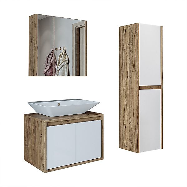 Roomart Badmöbel-Set, (Badezimmer Set 65cm Unterschrank günstig online kaufen