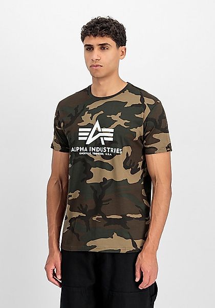 Alpha Industries T-Shirt Basic T-Shirt BL Camo günstig online kaufen