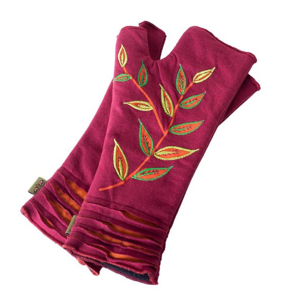 Vishes Armstulpen Bestickte Damen Handschuhe Stulpen günstig online kaufen