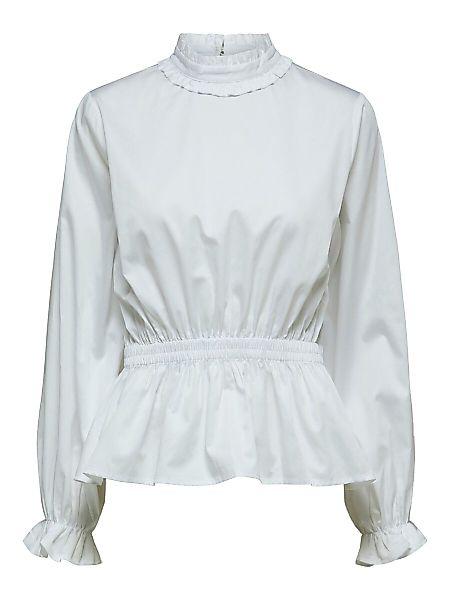 SELECTED Rüschen- Bluse Damen White günstig online kaufen