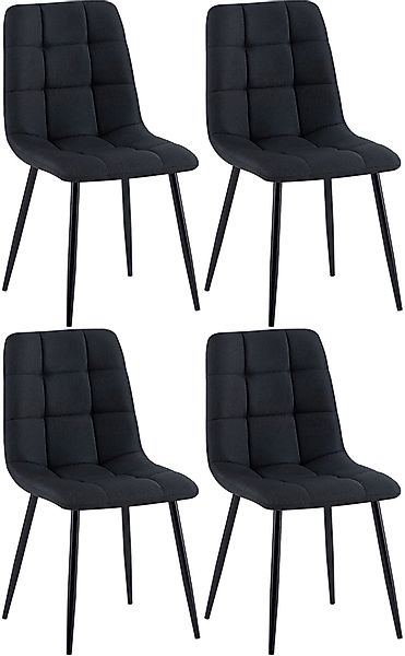 CLP Esszimmerstuhl Antibes Stoff (4er Set), günstig online kaufen